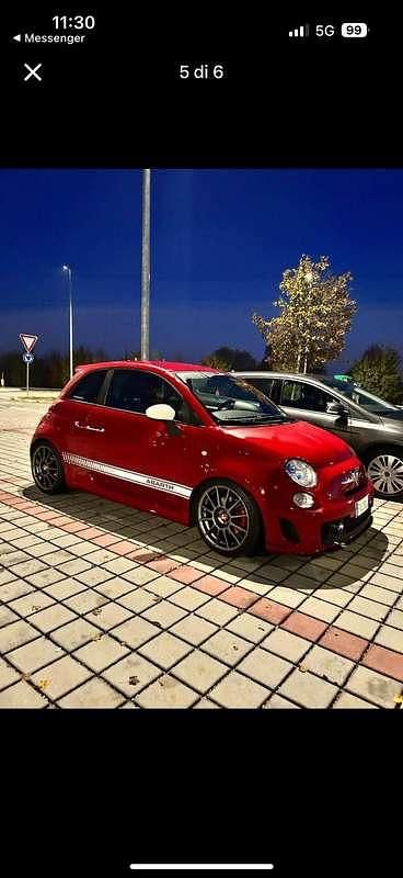 Usata Abarth 595 145 CV (106 kW) 2015 Rosso Utilitaria