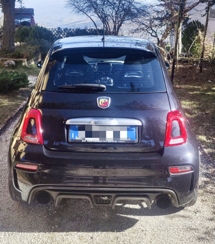 Usata Abarth 595 140 CV (102 kW) 2018 Nero Utilitaria