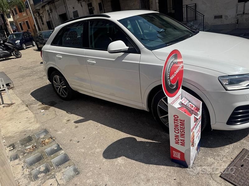 Usata Audi Q3 S-Line 150 CV (110 kW) 2018 Bianco SUV