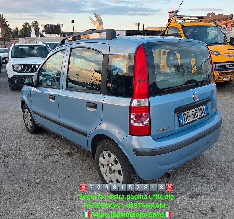 Usata Fiat Panda Dynamic 70 CV (51 kW) 2008 Blu Utilitaria
