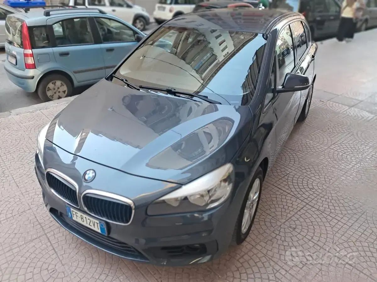 Usata BMW 216 Efficient Dynamics 116 CV (85 kW) 2016 Blu Coupé