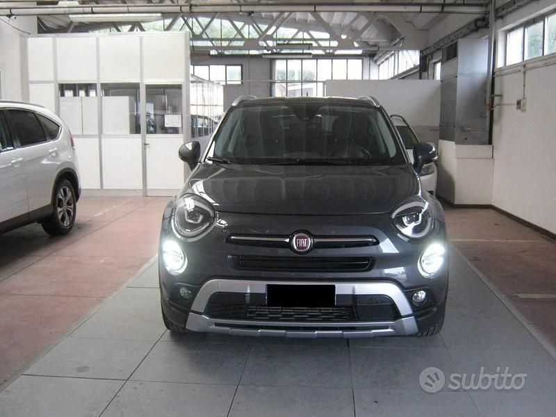 Usata Fiat 500X Cross 120 CV (88 kW) 2019 Grigio scuro metallizzato SUV