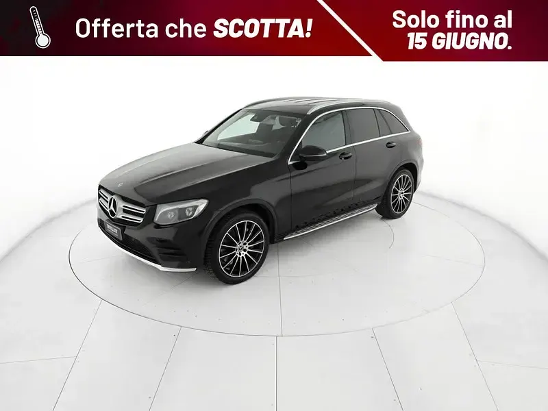 Usata Mercedes GLC250 Premium 204 CV (150 kW) 2017 Nero SUV