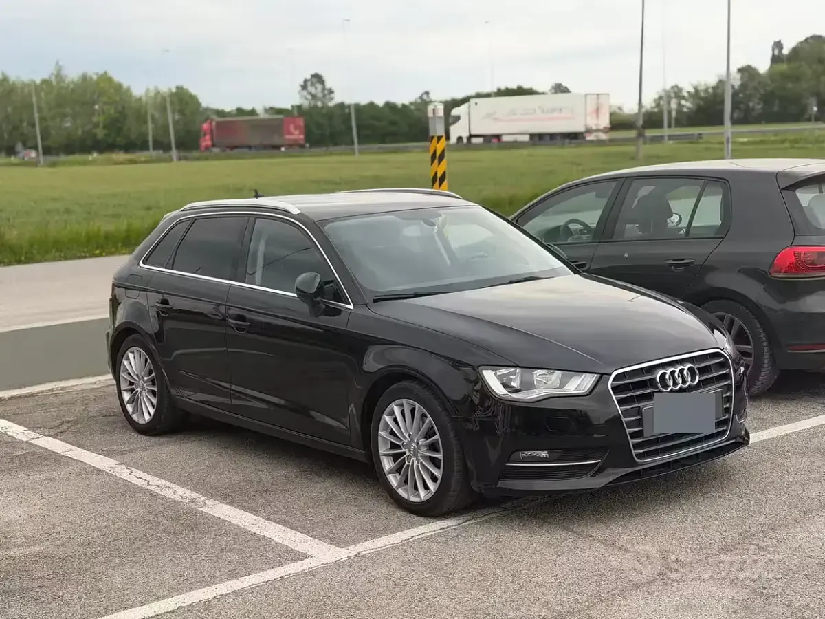 Usata Audi A3 150 CV (110 kW) 2014 Nero Berlina