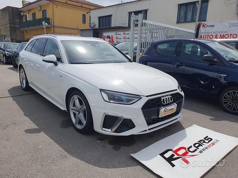 Usata Audi A4 S-Line 136 CV (100 kW) 2021 Bianco Station wagon