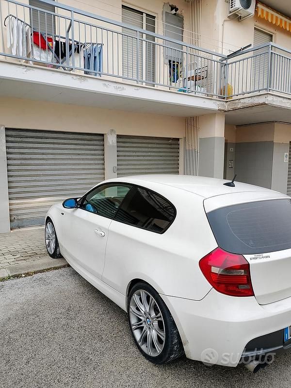 Usata BMW 118 Efficient Dynamics 2008 Bianco Utilitaria