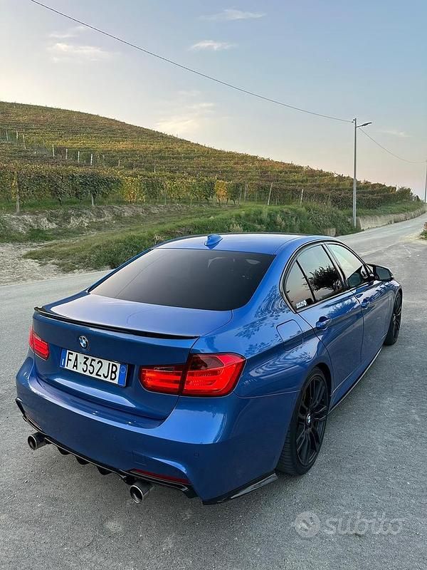 Usata BMW 328 M Performance 245 CV (180 kW) 2015 Blu Berlina