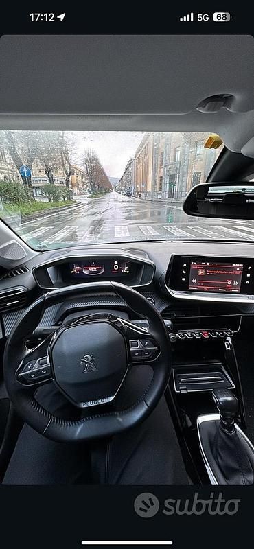 Usata Peugeot 208 100 CV (73 kW) 2020 Grigio Utilitaria