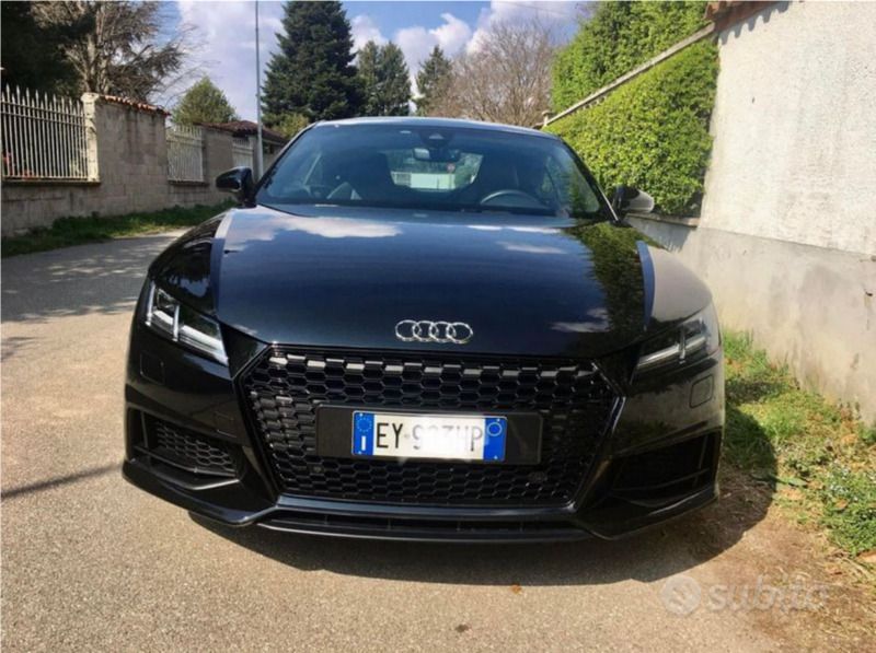 Usata Audi TT S-Line 230 CV (169 kW) 2015 Nero Coupé