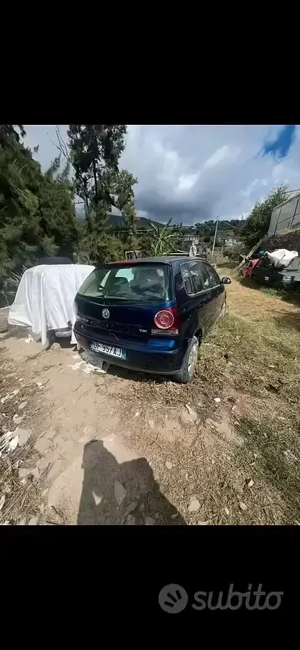 Usata VW Polo 80 CV (58 kW) 2007 Blu Utilitaria