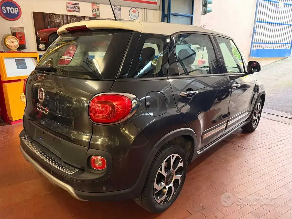 Usata Fiat 500L Trekking 95 CV (69 kW) 2017 Grigio Monovolume