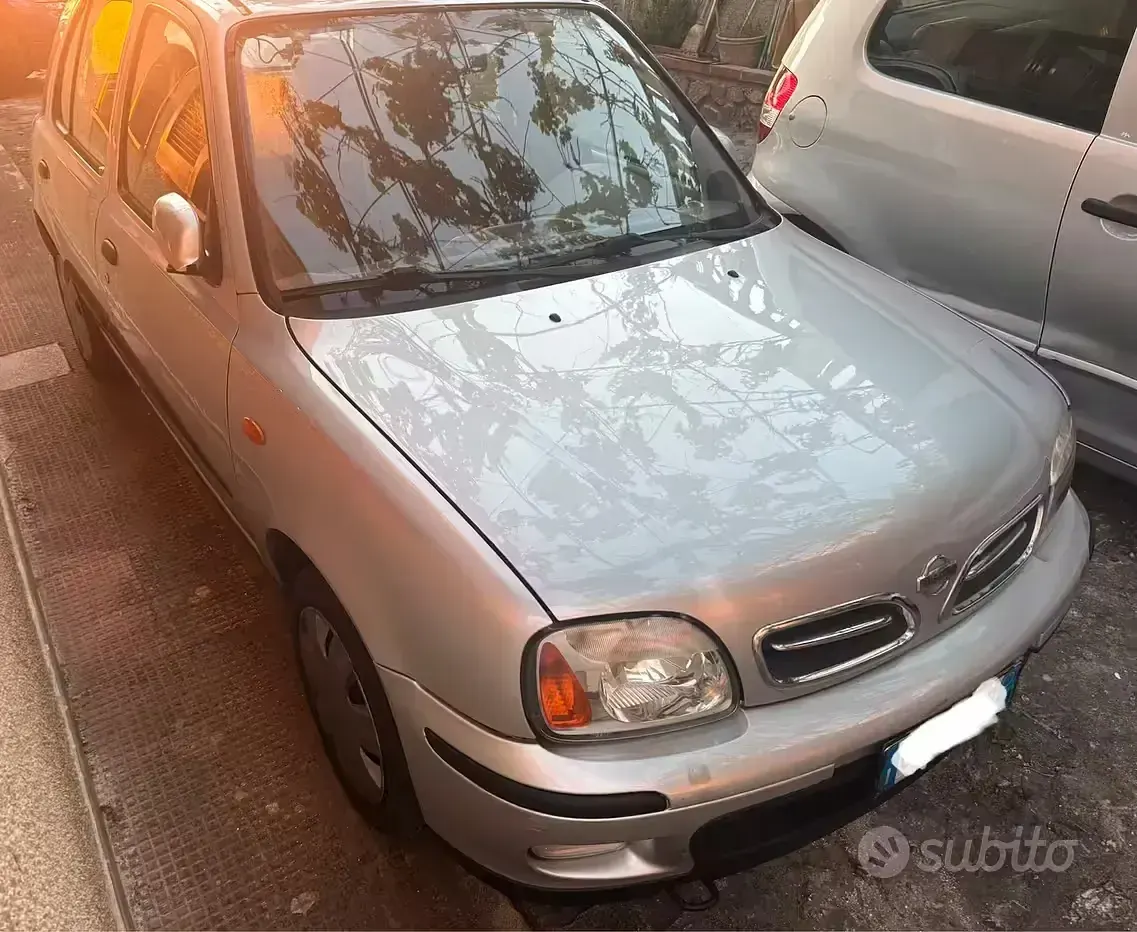 Usata Nissan Micra 60 CV (44 kW) 2002 Grigio Utilitaria