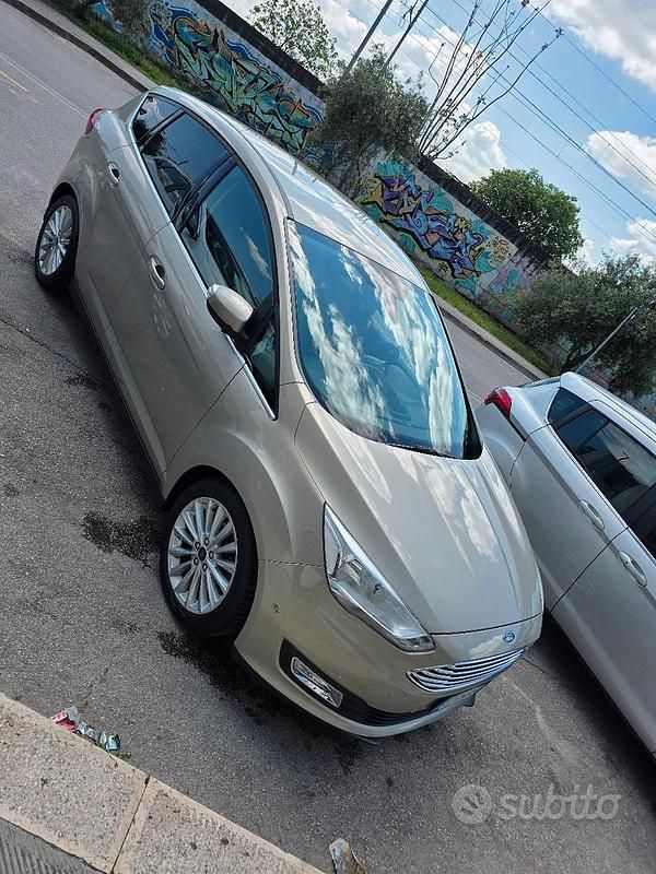 Usata Ford C-MAX 120 CV (88 kW) 2015 Giallo Monovolume