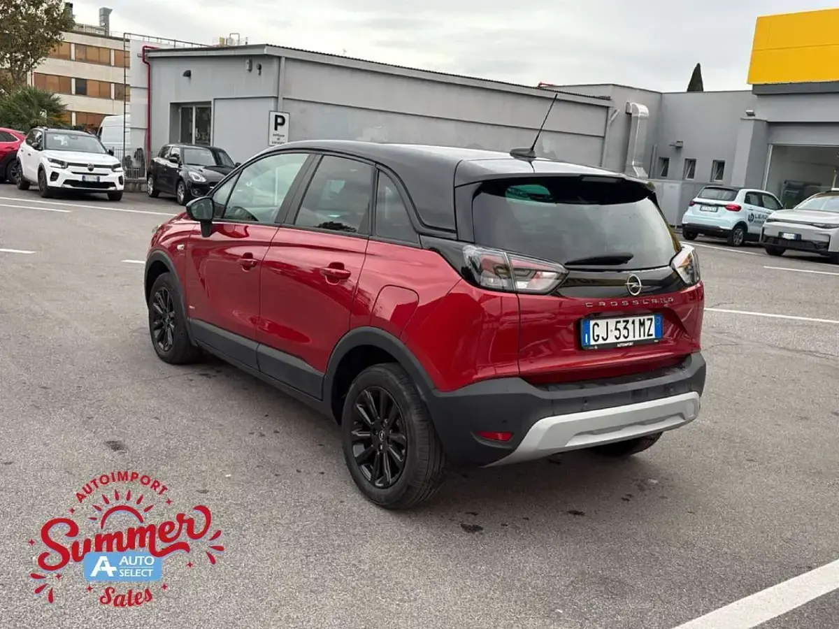 Usata Opel Crossland Edition 110 CV (80 kW) 2022 Rosso SUV