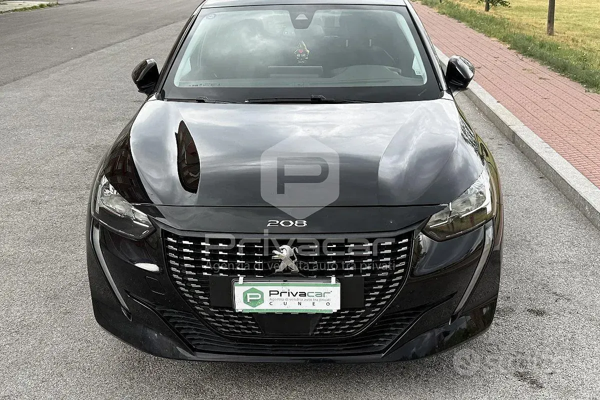 Usata Peugeot 208 Allure 101 CV (74 kW) 2019 Nero Utilitaria