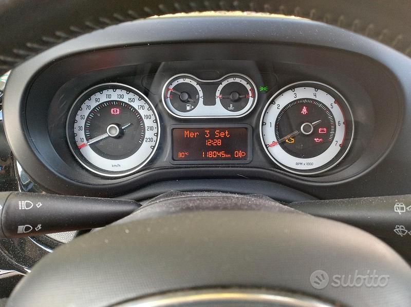 Usata Fiat 500L 62 CV (45 kW) 2015 Nero Monovolume