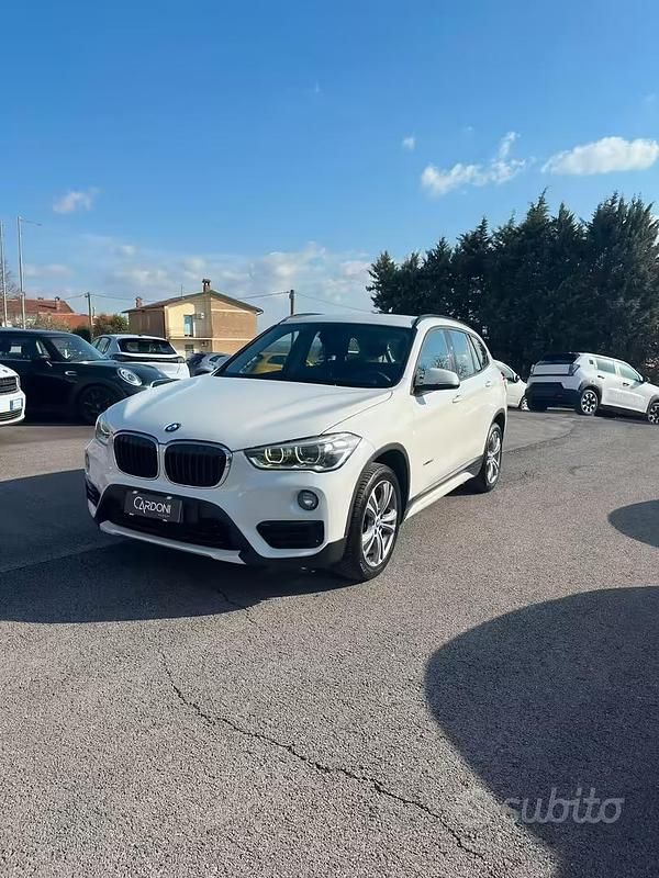 Usata BMW X1 Sport Line 149 CV (109 kW) 2015 Bianco SUV