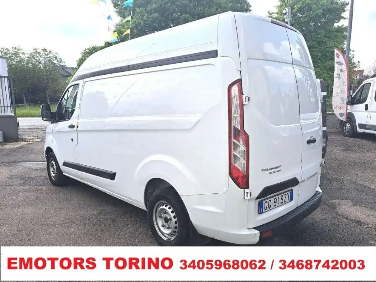 Usata Ford Transit Custom Titanium 131 CV (96 kW) 2021 Bianco Furgone