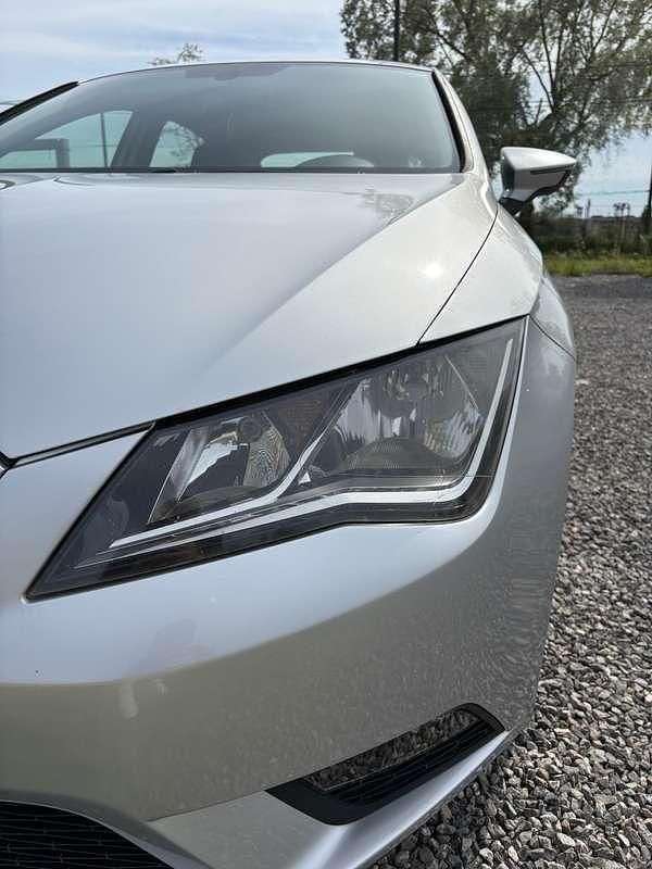 Usata Seat Leon Style 105 CV (77 kW) 2014 Grigio Berlina