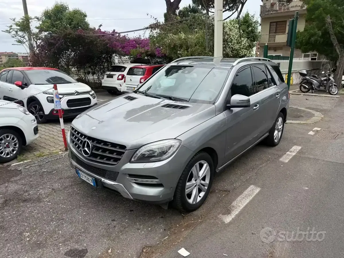 Usata Mercedes ML250 204 CV (150 kW) 2015 Grigio SUV