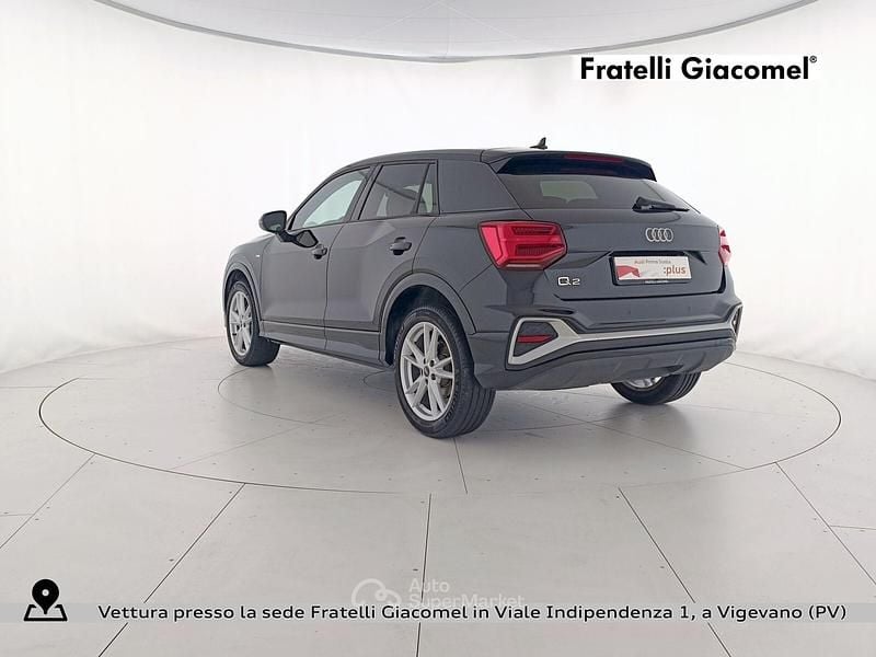 Usata Audi Q2 S-Line 150 CV (110 kW) 2024 Nero mito metallizzato SUV