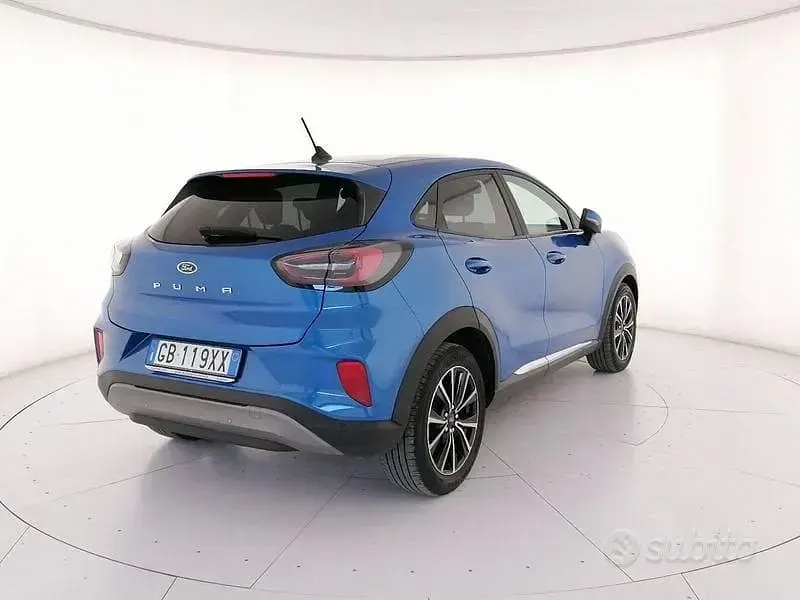 Usata Ford Puma Titanium S 125 CV (91 kW) 2020 Blu/azzurro SUV