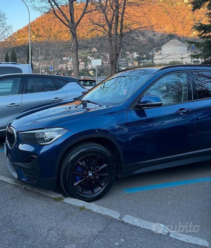 Usata BMW X1 Sport Line 150 CV (110 kW) 2019 Blu SUV