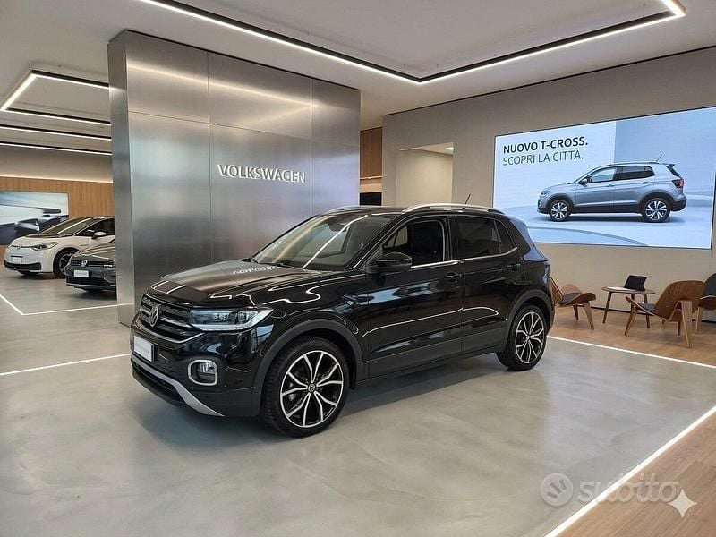 Usata VW T-Cross Advance 115 CV (84 kW) 2021 Nero SUV