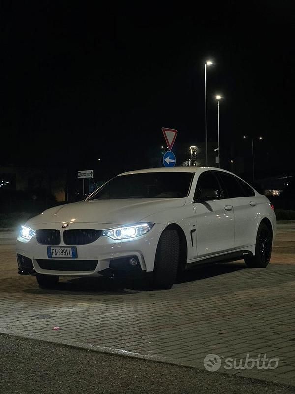 Usata BMW 420 190 CV (139 kW) 2015 Bianco Berlina