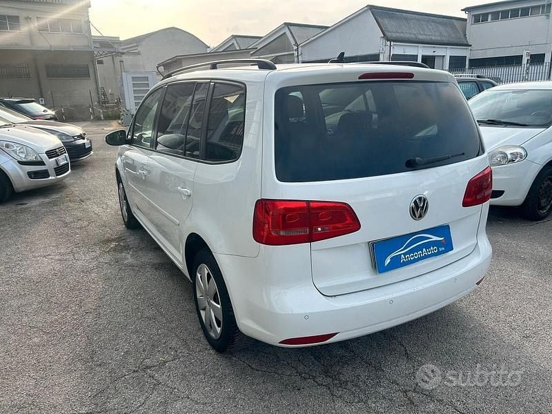 Usata VW Touran 149 CV (109 kW) 2014 Bianco Monovolume