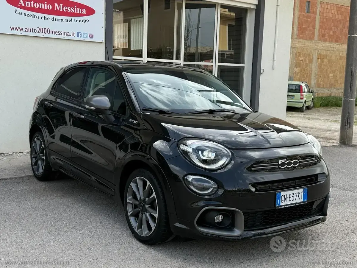Usata Fiat 500X Sport 120 CV (88 kW) 2023 Nero SUV