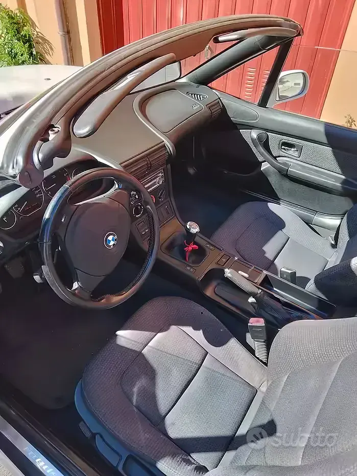 Usata BMW Z3 118 CV (86 kW) 1999 Bianco Cabrio
