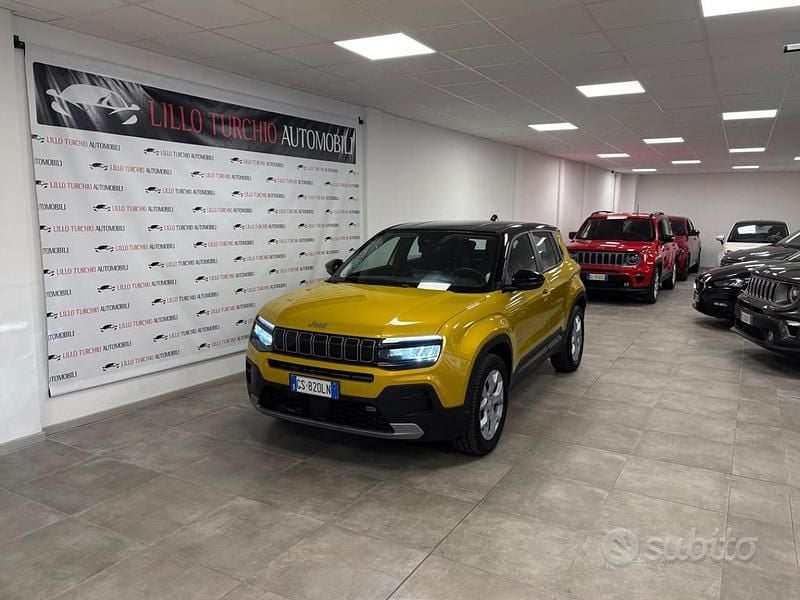 Usata Jeep Avenger Altitude 101 CV (74 kW) 2023 Giallo SUV