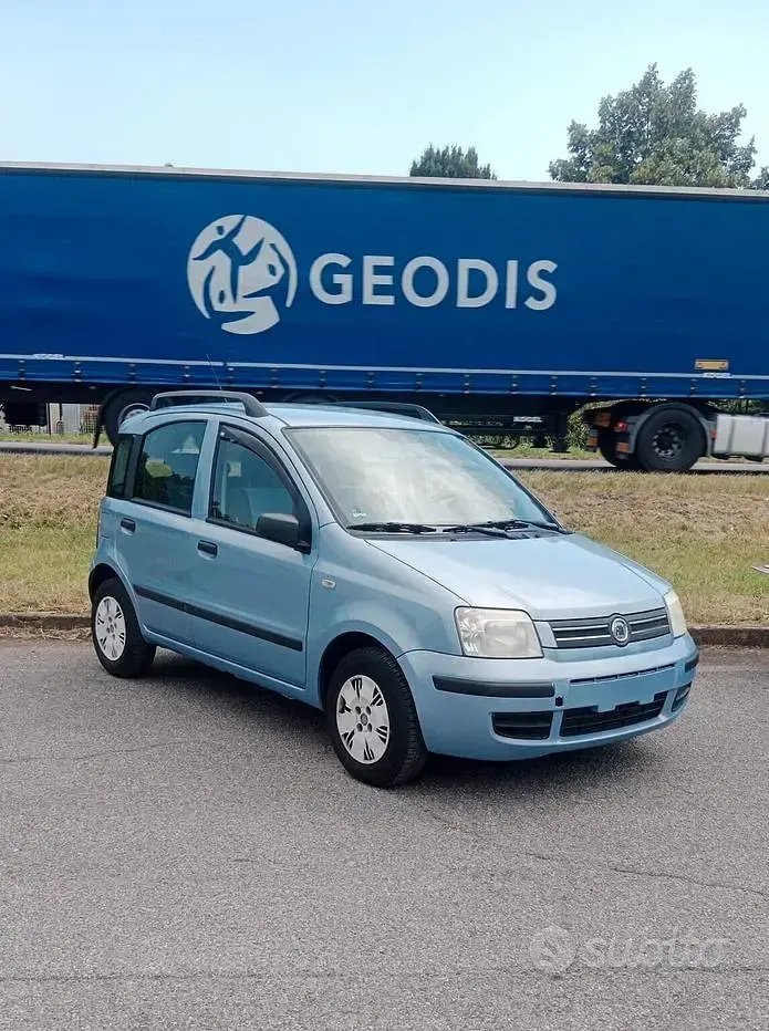 Usata Fiat Panda Dynamic 60 CV (44 kW) 2008 Bluazzurro Utilitaria