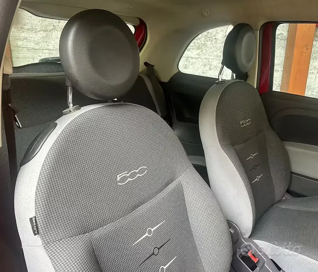 Usata Fiat 500 Lounge 69 CV (50 kW) 2015 Rosso Berlina
