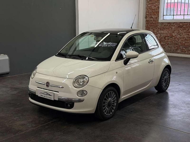 Usata Fiat 500 Lounge 75 CV (55 kW) 2007 Bianco Utilitaria