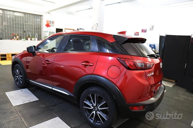 Usata Mazda CX-3 Edition 105 CV (77 kW) 2018 Rosso metallizzato SUV