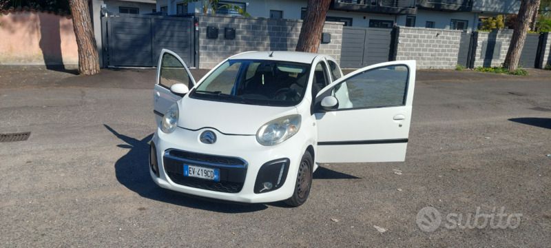 Usata Citroën C1 68 CV (50 kW) 2014 Bianco Utilitaria