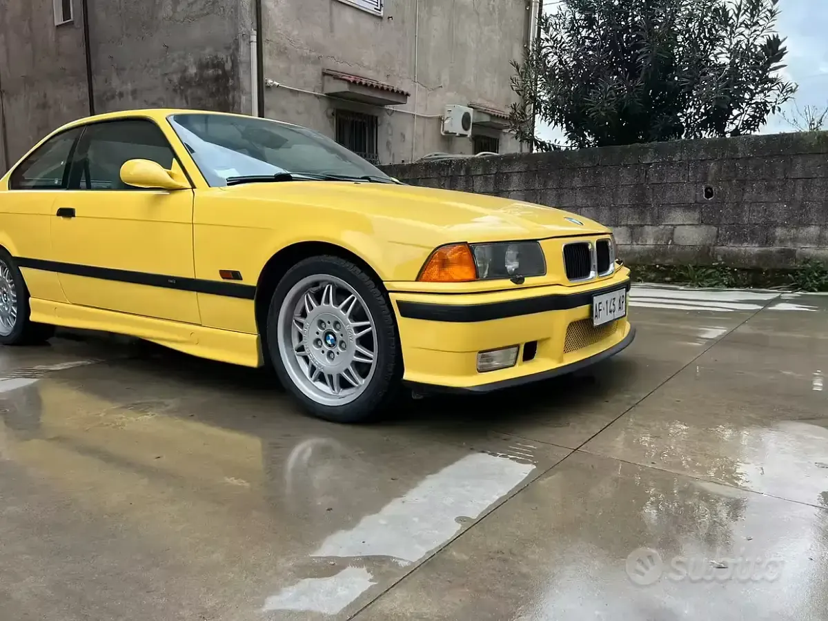 Usata BMW M3 286 CV (210 kW) 1995 Giallo Coupé