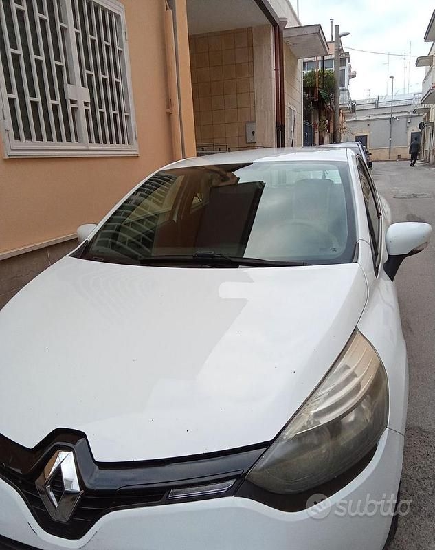 Usata Renault Clio IV 90 CV (66 kW) 2015 Bianco Berlina