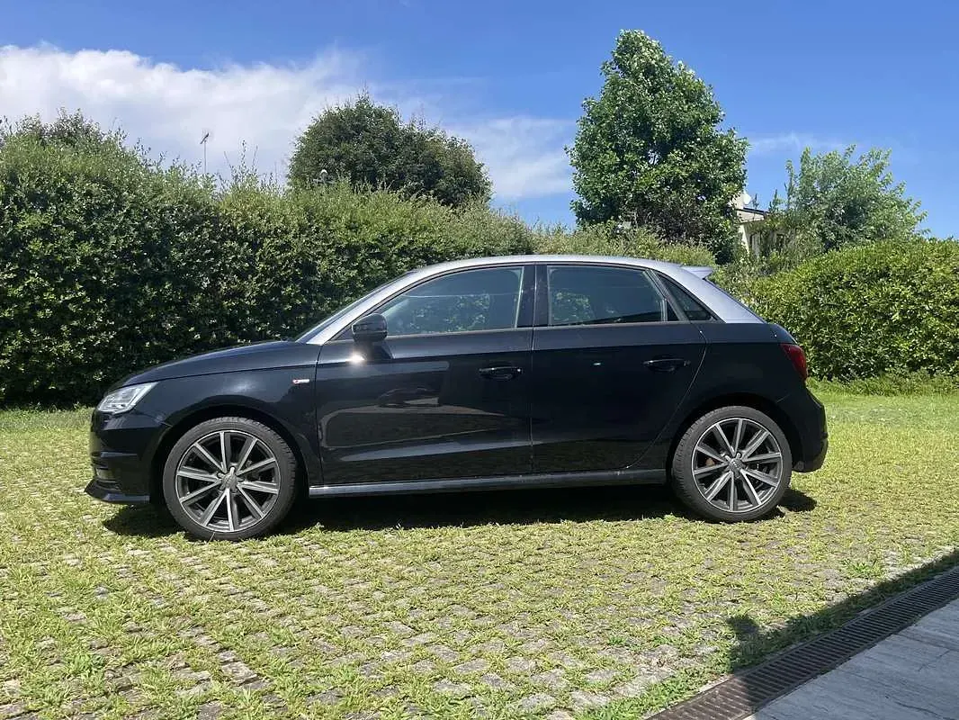 Usata Audi A1 Sportback S-Line 90 CV (66 kW) 2016 Nero Utilitaria