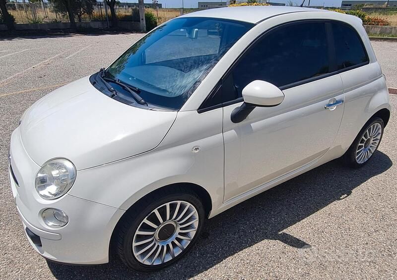 Usata Fiat 500 2010 Bianco