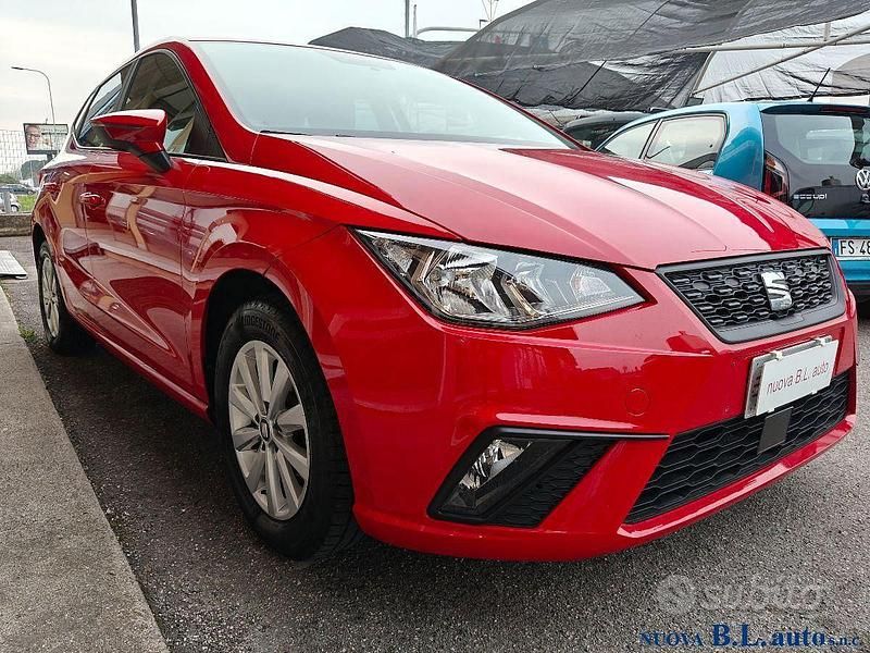 Brugt Seat Ibiza Style 90 HK (66 kW) 2020 Rød Hatchback