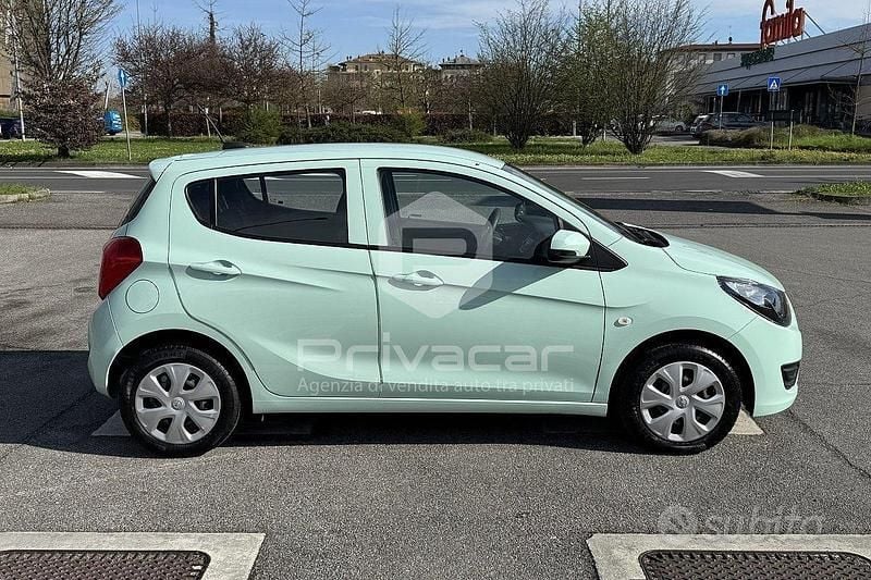 Usata Opel Karl 75 CV (55 kW) 2017 Verde Utilitaria