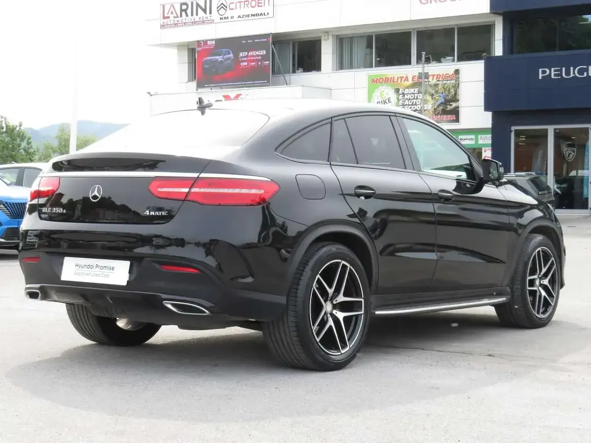 Usata Mercedes GLE350 Premium Plus 258 CV (189 kW) 2016 Nero SUV