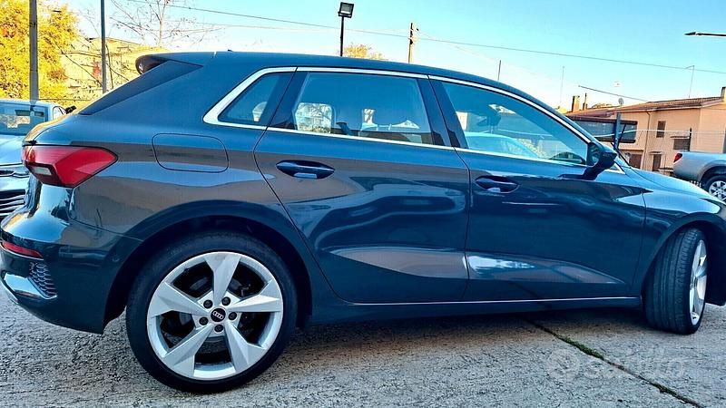 Usata Audi A3 150 CV (110 kW) 2021 Grigio Berlina