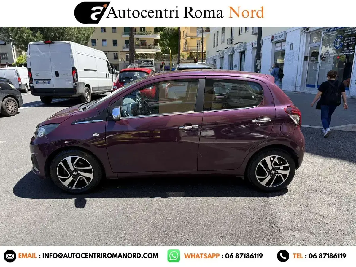 Usata Peugeot 108 Allure 69 CV (50 kW) 2016 Lilla Utilitaria