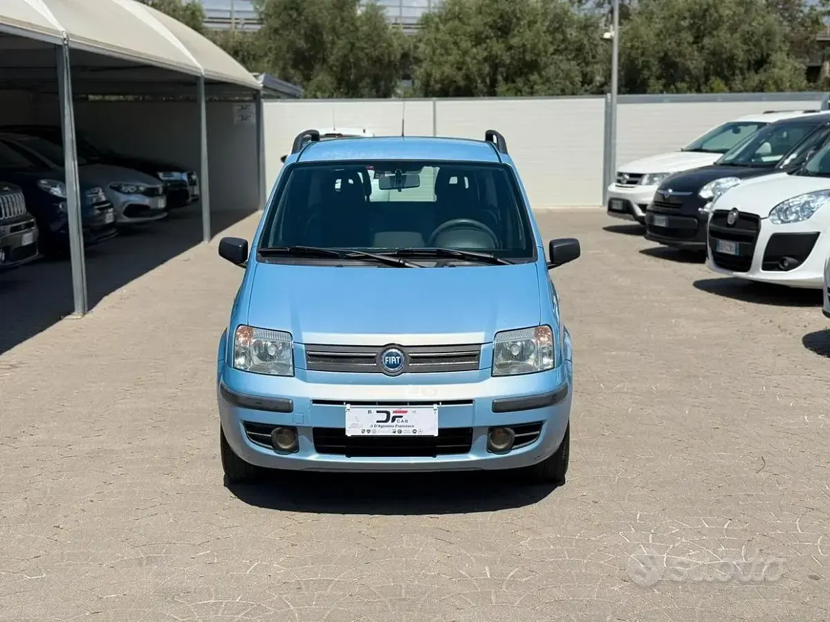 Usata Fiat Panda Emotion 69 CV (50 kW) 2007 Blu Utilitaria