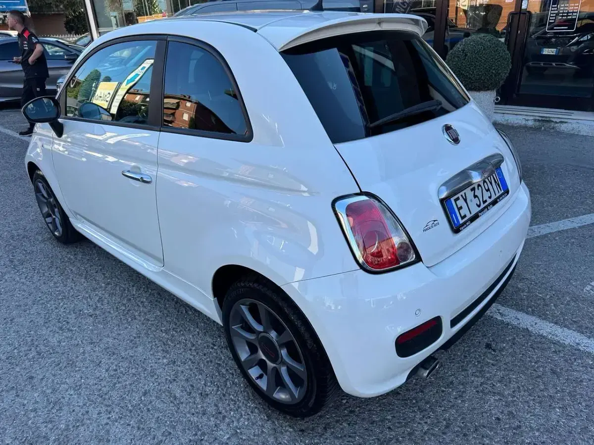 Usata Fiat 500 S 95 CV (69 kW) 2015 Bianco Utilitaria