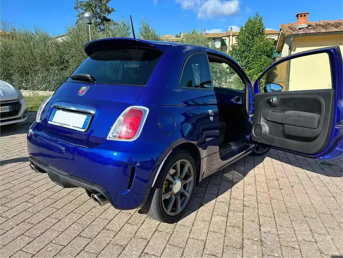 Usata Abarth 595 140 CV (102 kW) 2016 Bluazzurro Berlina